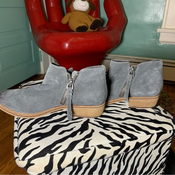 Dolce Vita Sutton Suede Side Zip Ankle Boots - Picture 2 of 4